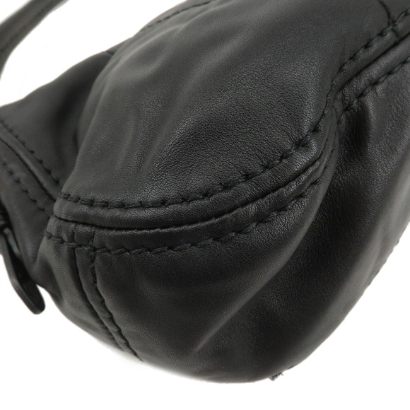 Prada Leather One Shoulder Bag Black - Picture 6 of 12